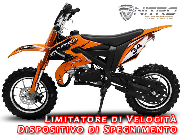 Motorbimbo Nitro Motors Minicross Croxx Bianco 