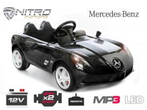 1191151 Mercedes Benz SLR Mclaren Moss MINI AUTO ELETTRICA PER BAMBINI